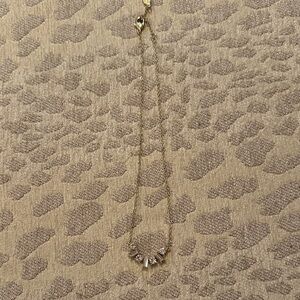 LOFT Gold Necklace with Sparkling Accents